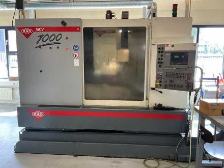 2000 MAS MCV1000 CNC Vertikales Bearbeitungszentrum – RESALE