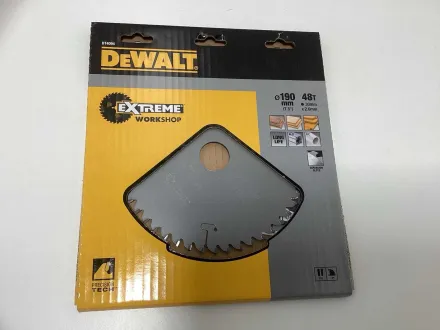 DeWALT DT4094 Extreme Workshop Kreissägeblatt 190mm - 48T – RESALE