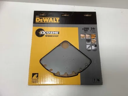 DeWALT DT4311 Extreme Workshop Kreissägeblatt 250mm - 24T – RESALE