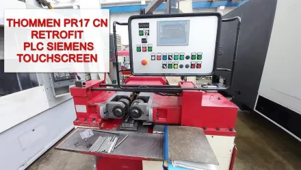 Thommen PR17 CNC Gewinderollmaschinen – RESALE