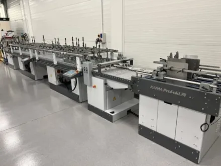 Kama Kama Pro Fold 74 Folder Gluer Kartonverpackungsmaschinen – RESALE