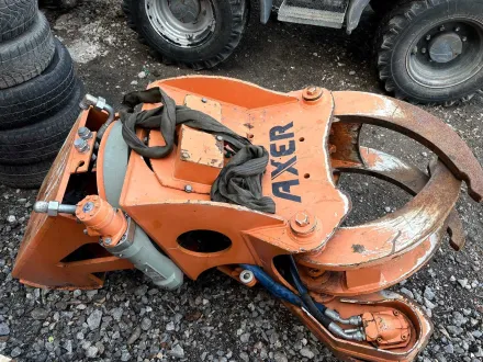 AXER 650S Fällgreifer mit Rotator Funksteuerung & Montageplatte | Forstgreifer – RESALE