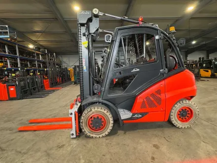2019 Service + UVV 02/2027 Linde H40T-02 EVO 4.000KG 3.+4. Ventil Gabelversteller Gasstapler Gabelst – RESALE
