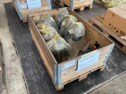 Rexroth A6VM107 Hydraulikpumpe (8x) – RESALE