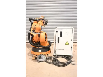 KUKA KR200L140COMP Kuka Industrieroboter KR200L140comp ( 139... ) + (V)KRC2 ed05 + Panel 00-130-547 – RESALE
