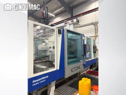 Krauss Maffei 300-1400 CX Hydraulic Injection Moulding Machine – RESALE