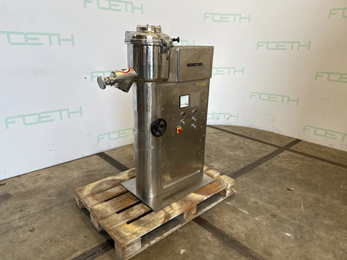 Henschel HU/G-15 - Universal mixer Catalysts & fillers