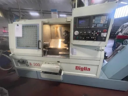 Biglia B500M CNC-Drehmaschine mit angetriebenen Werkzeugen – RESALE