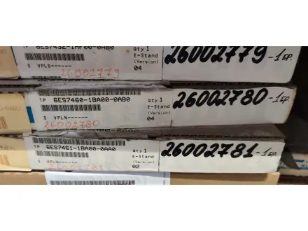 SIEMENS 6ES74601 Siemens SPS-Karte 6ES74601 – RESALE