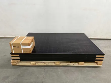 Longi – Set aus 6 Solarpanels (410 WP) – Solax 2,5 kW Wechselrichter – RESALE