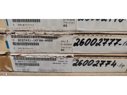 SIEMENS 6ES74311 Siemens SPS-Karte 6ES74311 – RESALE