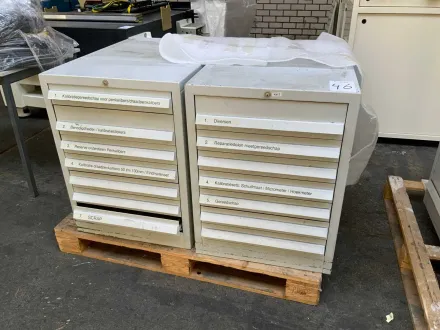 Lager-Werkzeugschubladenschrank (2x) – RESALE