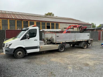 2014 Mercedes Benz/Daimler Sattelzugmaschine Sprinter v6 mit Sattelanhänger – RESALE