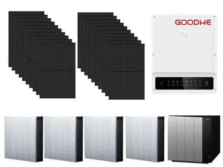 Jolywood – Set mit 18 Solarpanels (455 Wp) – Hybridwechselrichter – 17,2 kWh Batterie – RESALE