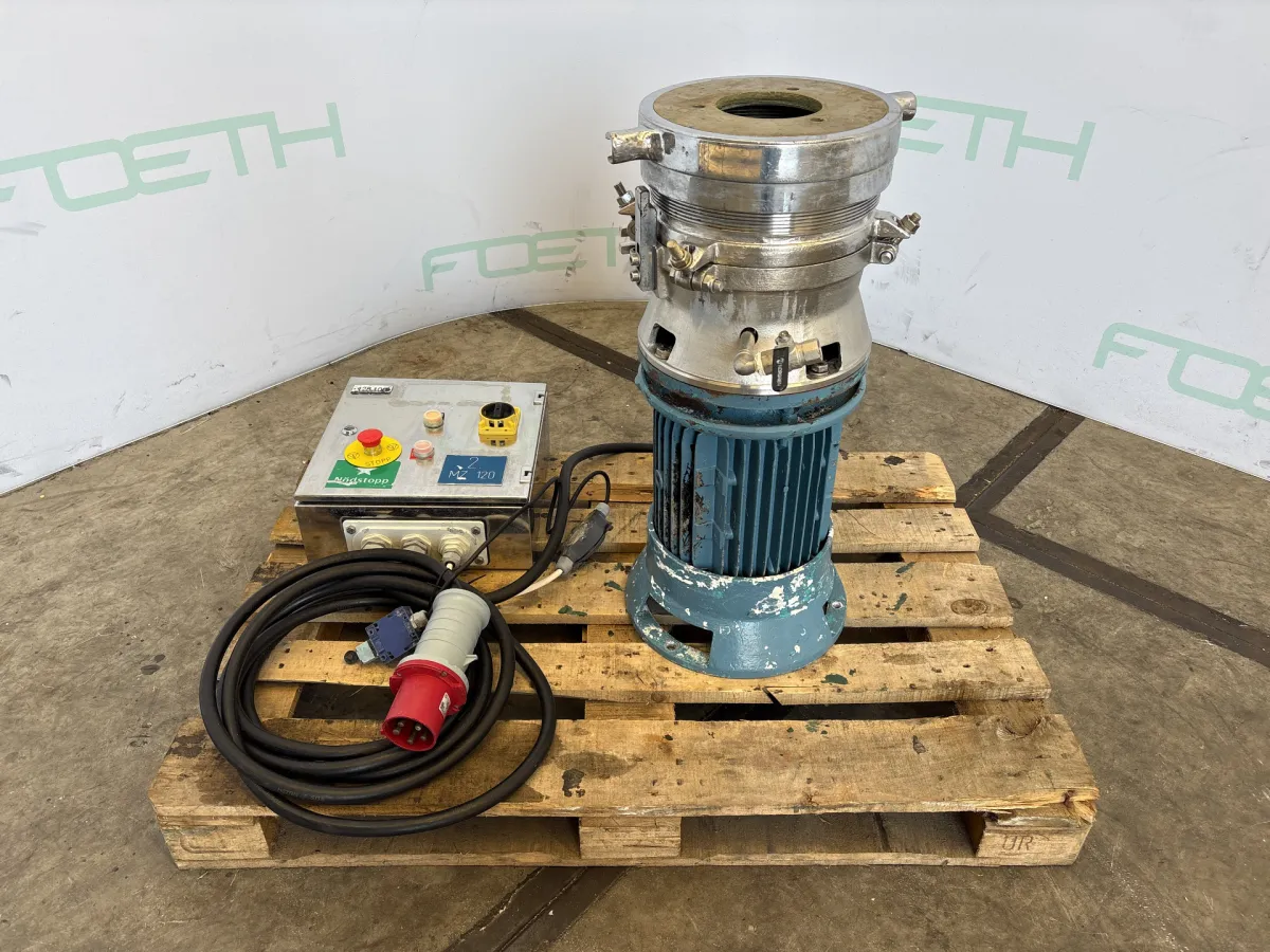 Fryma MZ 120 R - Colloid mill Lebensmittelzusätze