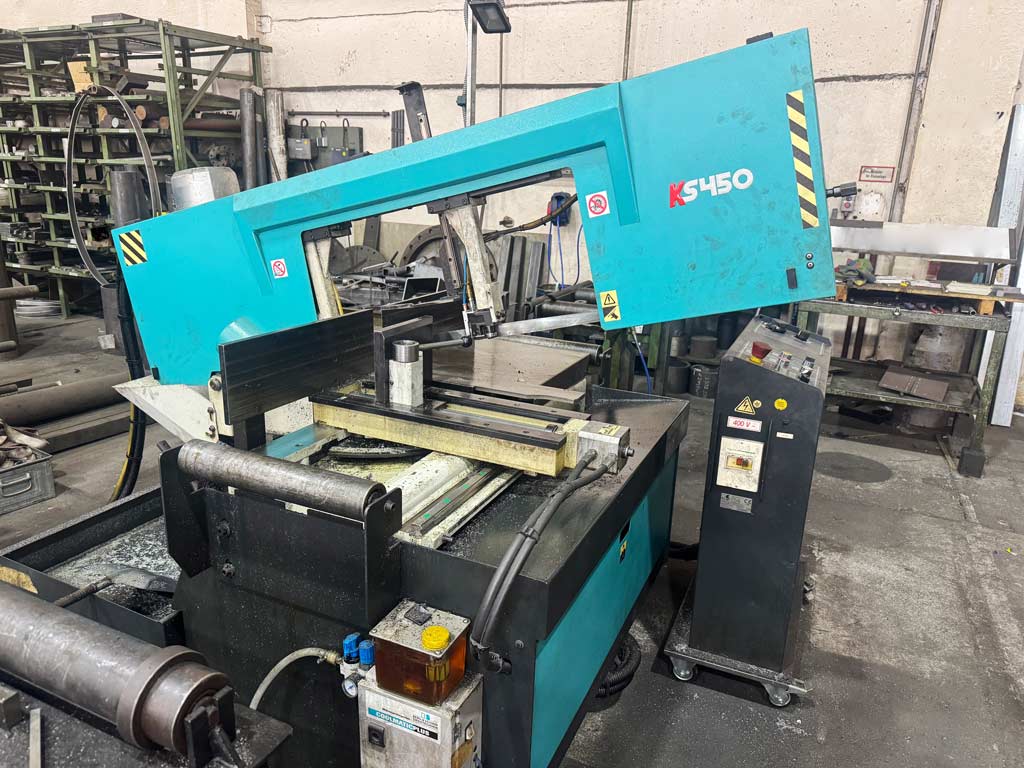 Berg & Schmid DGS 350/450 HA-I Halbautomatische Gehrungsbandsäge