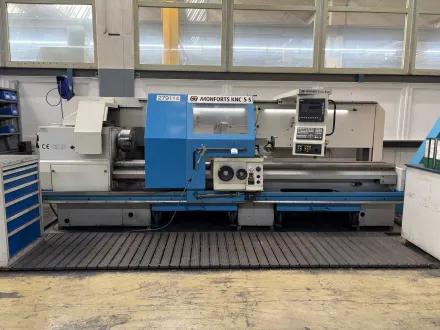 MONFORTS KNC 5 3000 Zyklendrehmaschine – RESALE