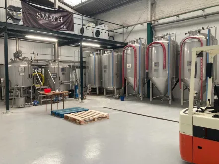 Komplette Industriebrauerei – Bierherstellungs- und Verpackungsanlage – RESALE