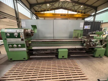 KNUTH SINUS 330/3000 Leit- und Zugspindeldrehmaschine – RESALE