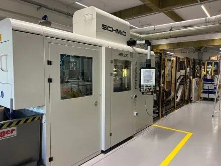 Schmid HSR320 Feinschneidpresse -hydraulisch- – RESALE
