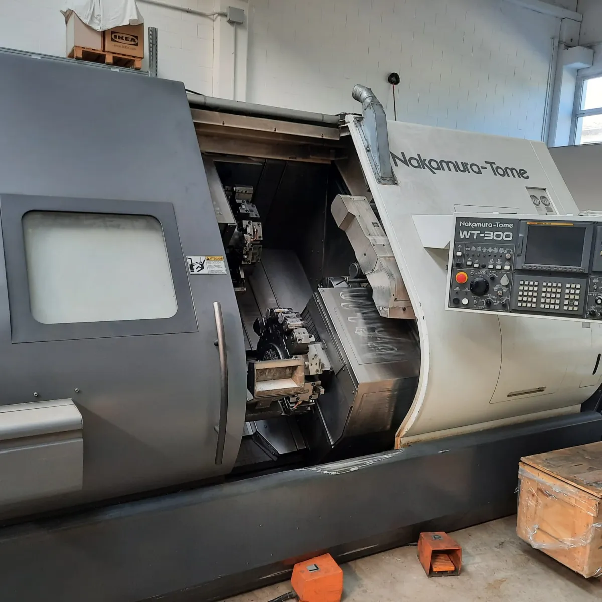 Nakamura WT-300 CNC-Stangendrehmaschine