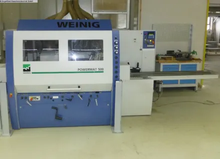 Weinig Powermat 500 mit Nutentisch Vierseitenhobelmaschine – RESALE