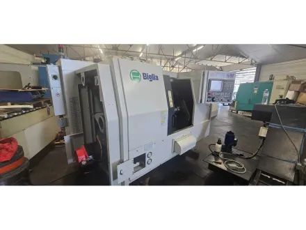 Biglia - B565 SM - Doppelspindel-CNC-Drehzentrum mit rotierenden Werkzeugen und Achse - 2014 – RESALE