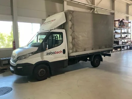 Iveco Daily 35-140 Vorhangwagen mit Karosserie und Plane – RESALE