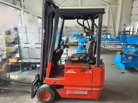 Linde E15C Elektro-Gabelstapler – RESALE