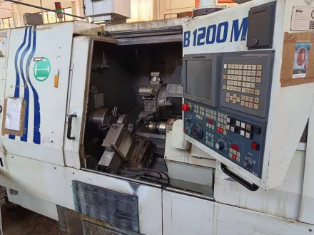 Biglia B 1200 M CNC-Drehmaschine mit angetriebenen Werkzeugen – RESALE
