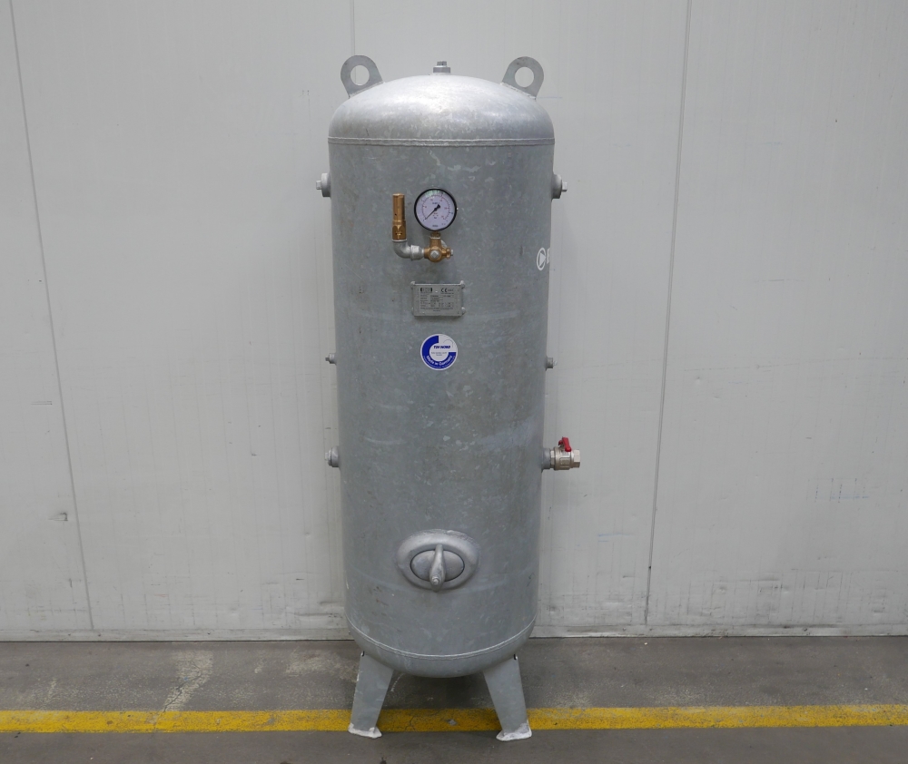 BOGE Behälter_11 bar_500 ltr_stehend_verzinkt_AD2000 Behälter