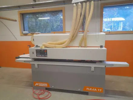 CASADEI (SCM INDUSTRIA S.p.A.) - FLEXA 17 S - Automatische Kantenleistenmaschine für Holzpaneele, ko – RESALE