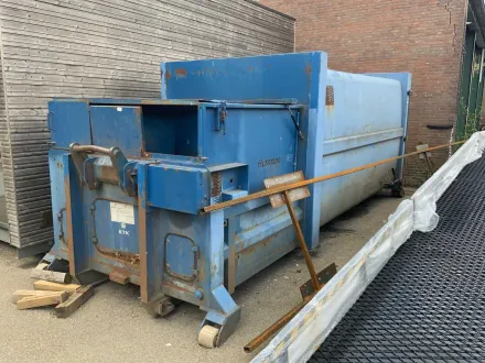 Husmann-Pressenbehälter mit Kipper – RESALE