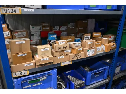 Lagerhaus für komplette Inhalte (Edelstahl) – RESALE