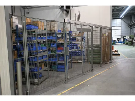 Troax Warehouse Sicherheitszaun mit Schiebetor – RESALE