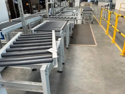 Förderband 9-Teilig mit 4x Drehteller – RESALE