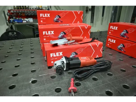 Flex-Winkelschleifer – unbenutzt (5x) – RESALE