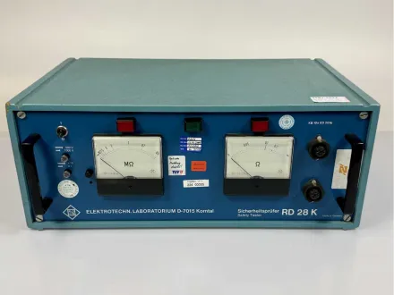 ELEKTROTECHN. LABORATORIUM RD28K ELEKTROTECHN. LABORATORIUM RD28K Isolations- und Schutzleiterwiders – RESALE