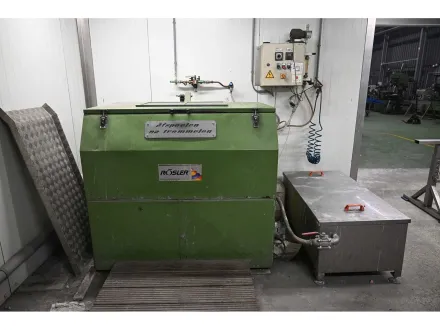 Rösler VRE350 Entgratmaschine mit Edelstahlspüleinheit – RESALE