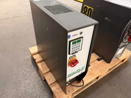 REGLOPLAS 150KL/9/TP20/1K/RT45 REGLOPLAS 150KL/9/TP20/1K/RT45 Temperiergerät 9,5 kW bis 90 °C – RESALE