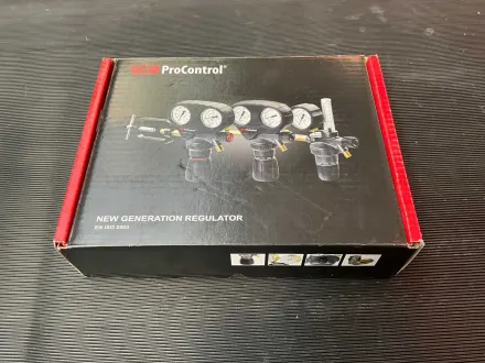 5 Stück GCE Druckminderer ProControl Sauerstoff 200 bar - 10/16 bar, G3/4 - G1/4, DE - 5 Stück – RESALE