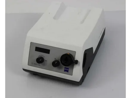 SCHOTT CL 1500 HAL SCHOTT CL 1500 HAL Kaltlichtquelle Halogen 150 W mit regelbarer Lichtintensität – RESALE