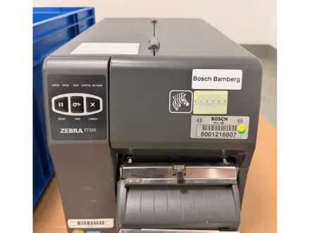 ZEBRA ZT220 ZEBRA ZT220 Industrie Etikettendrucker Thermotransfer – RESALE