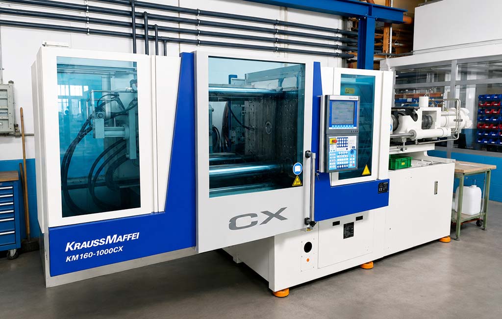 Krauss Maffei KM 160-1000 CX Spritzgießmaschine