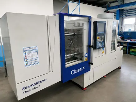 Krauss Maffei KM 65-380 CX Spritzgießmaschine – RESALE