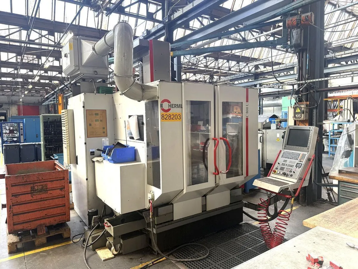 Hermle C800U X: 800 - Y: 600 - Z:500 mm CNC