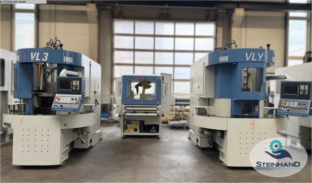 EMAG VL 3 + VL 3Y Vertikaldrehmaschine