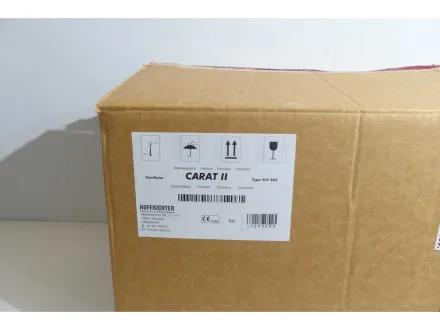 HOFFRICHTER  CARAT II Heim- und Kliniktaschen-Beatmungsgerät – RESALE