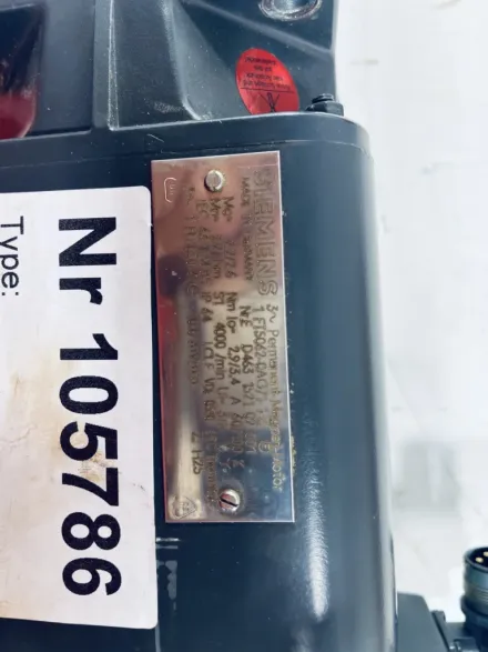 Siemens Permanent-Magnet-Motor 1FT5062-0AG71-1Z f – RESALE