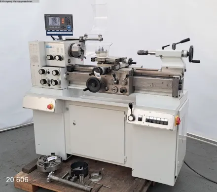 Weiler Praktikant 160 B Leit- und Zugspindeldrehmaschine – RESALE